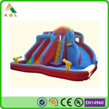 High quality inflatable slide with pool, water slide for sale, home water slide