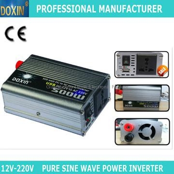 dc12v to ac 220V  500W modified sine wave power inverter with usb