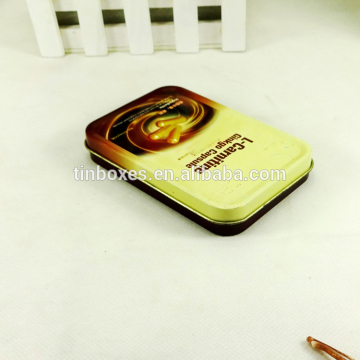 High quality empty small rectangle metal mint tin boxes