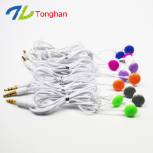 Colorful give away earbuds promotion earphones gift custom logo
