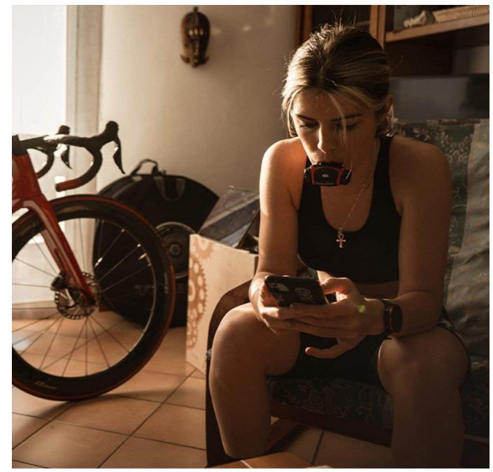 Breathing Exercise Device Guided Smart Breathing Trainer Muscle Trainer for Enhanced Lung Capacity Physical Performance