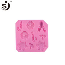 Representative winter snowflake Christmas decorating fondant cake mold