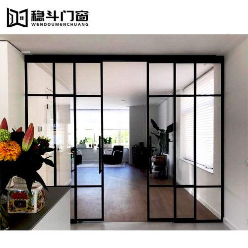 Aluminum Alloy Triple Rod Trackless Sliding Doors