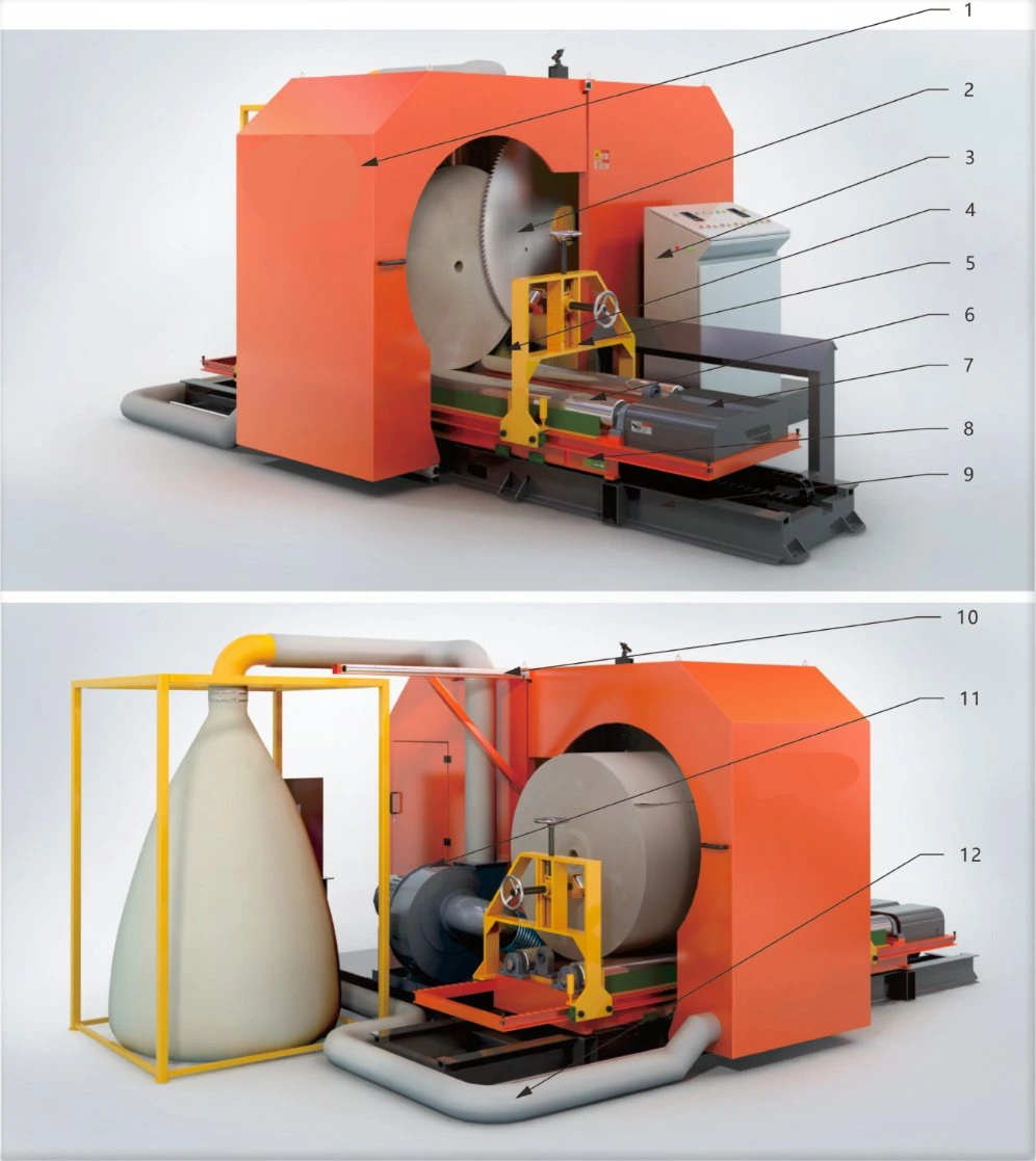Paper Roll Slitting Machine Paper Roll Slitting Machine