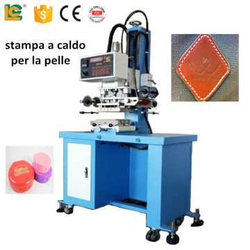 pneumatic leather bag hot foil leather embossing machine for leather