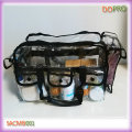 Grande tamanho saco de cosméticos PVC PRO claro maquiagem trem caso (sakmb001)