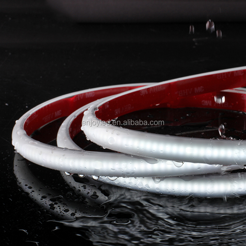 China Waterproof pool light 12v 24v RGB led neon flexible strip IP68 led neon flex