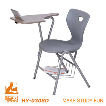 Modern Conjoined School Chairs with Tablet