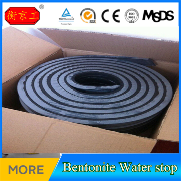 Bentonite Rubber Waterstopper in construction waterproofing