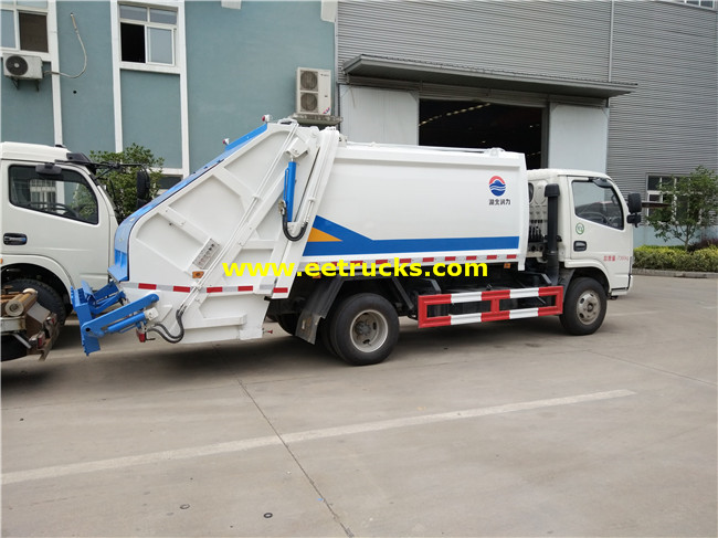 5000 Litres Refuse Compression Trucks