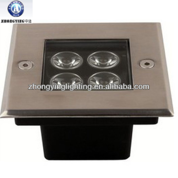 Square 4w led inground/underground parking light