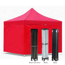 Gazebo Carpa Autoarmable 3x3 Blanco con Pared y Ventanas