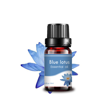 En gros en vrac pur naturel 10 ml de qualité supérieure, huile de lotus bleu