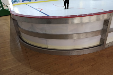 Hockey rink dasher boards
