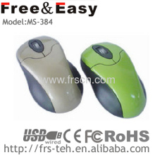 3d Hot Sales Optical Usb Wired Mouse In Nimi Shape?