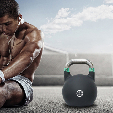 Coated Bodybuilding Steel Competition Kettlebell