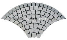 Mesh backed paver