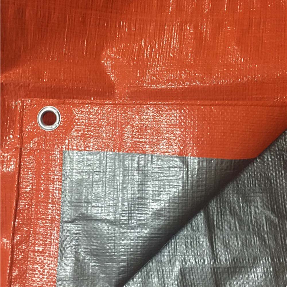 Australia Heavy Duty Orange Silver Tarpaulin