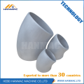 Aluminum alloy ASTM B241 6061T6 short radius elbow