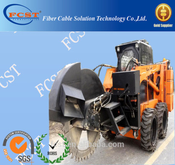 Hot efficiency cable trencher,easy-path FMT-600 road trencher,road chain trencher machine/trenching machinery for sale
