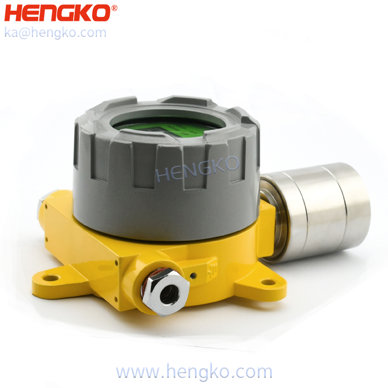 HENGKO IP67 waterproof 4-20mA explosion proof and flameproof oxygen and combustible gas sensor gas detector
