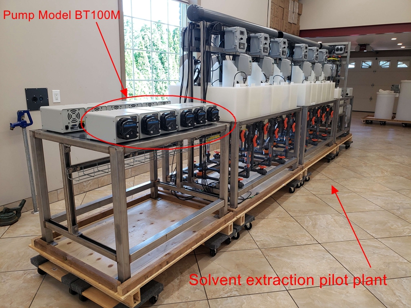 Solvent Extraction Pilot Plant 1