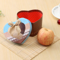 Christmas Gift Packaging Heart Shape Paper Box Wholesale