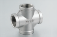 stainless steel cross weld end/female thread
