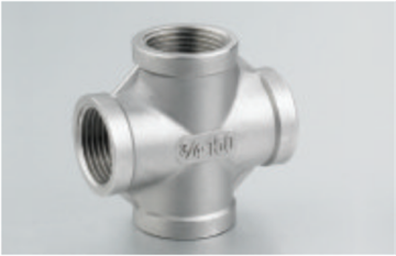 stainless steel cross weld end/female thread