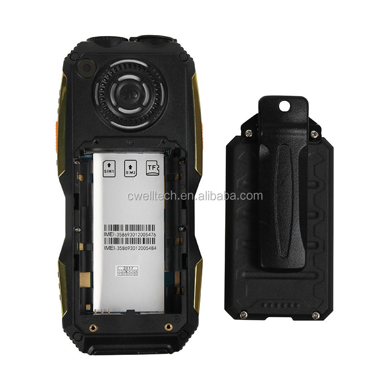 Quality F8 Unlocked GSM Dual SIM Card 2.4 Inch screen UHF Walkie Talkie mobile phones