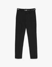 Pants Women Ladies Chino Trousers with Belt