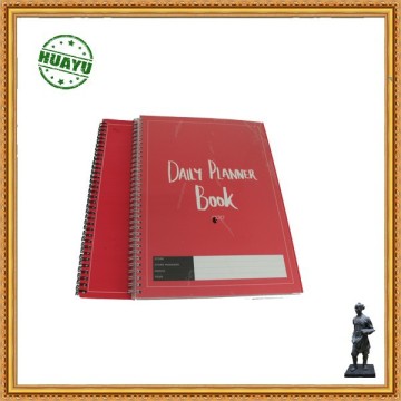 PVC spiral binding soft book printing