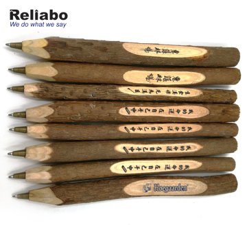 Engrave Promotional Natural Wood Ball Pen