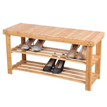 Bench and shoemaker 2 in 1 Shoe shoe for bamboo Shoe lounger