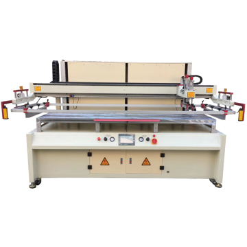 large format flat bed screen printing machine