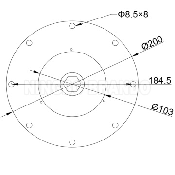 K7600 K7601 K7602 K7604 Diaphragm pour 3 &quot;CA76T CA76mm Salve de réparation de soupape