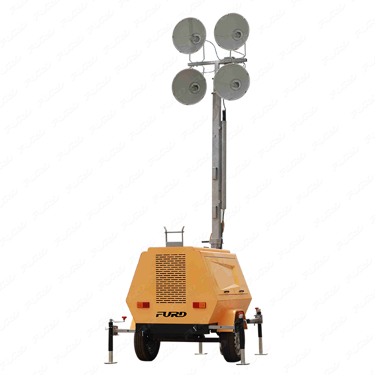 9m light tower outdoors mobile diesel generator