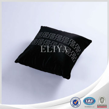 Black 100% Polyester Cushion Cover