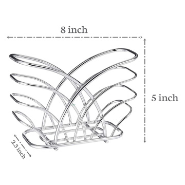 stainless steel cutlery napkin holder