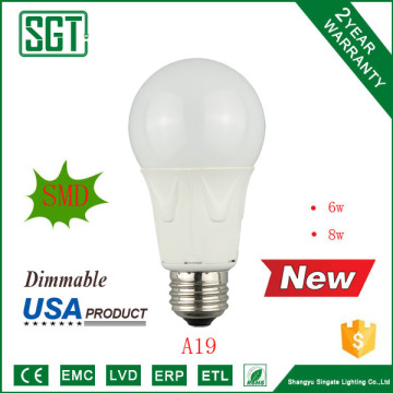 A19 led bulb dimmable bulbs US STANDARD