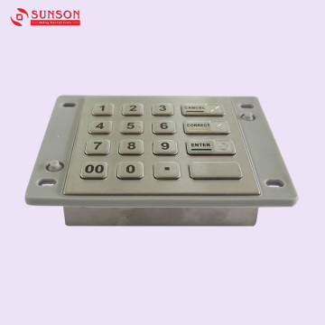 Rugged Cash Machine Encrypted Keypad Device