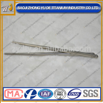 no allergy non-toxic good biocompatibility Titanium chopsticks for your health