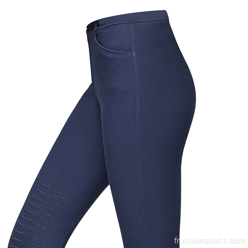 Breeches équestres masculines avec des boucles de ceinture