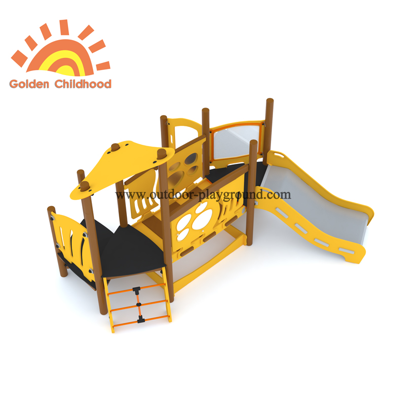 Hpl Panel Bridge Slide Outdoor Playground