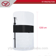 High impact police riot shield