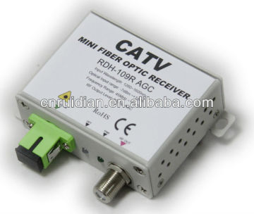 FTTH CATV Fiber Optic AGC Receiver/Mini receiver/AGC fiber optic