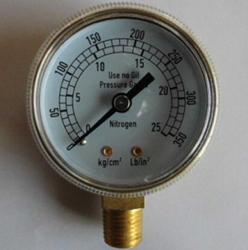 high precision digital vacuum gauge with brass connector