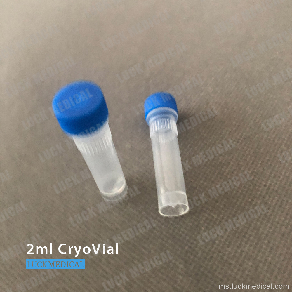 Vial Cryogenic Plastic Plastik