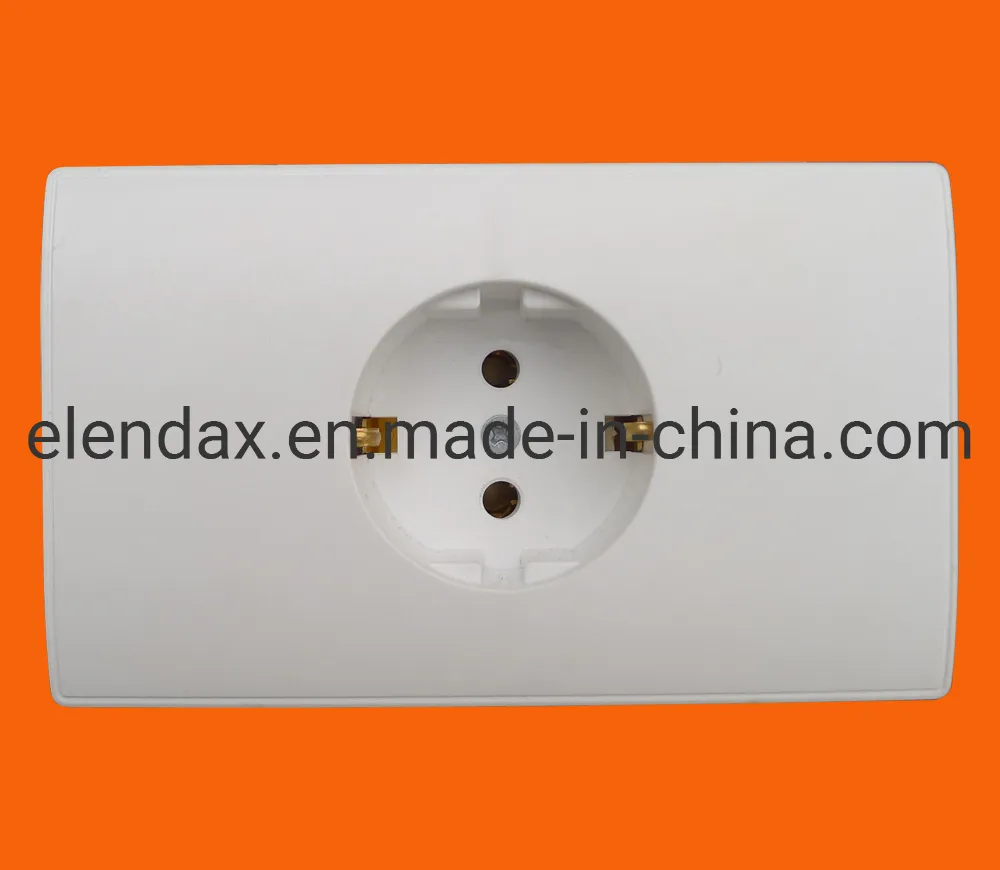 EU Style Wall Earthing Socket (A2010)