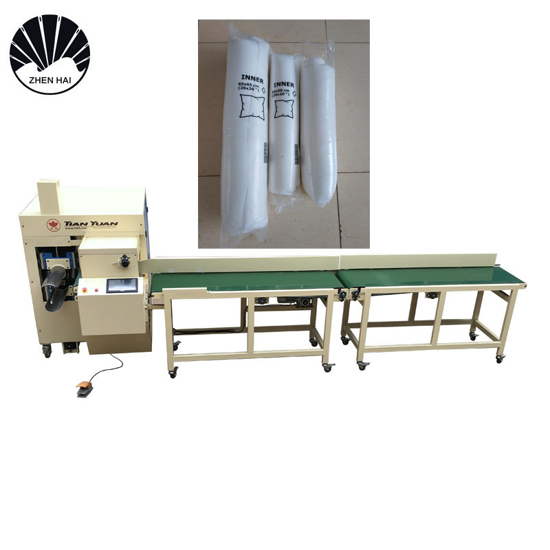 JBJ-9 Mattress winding machine, pillow rolling packing machine